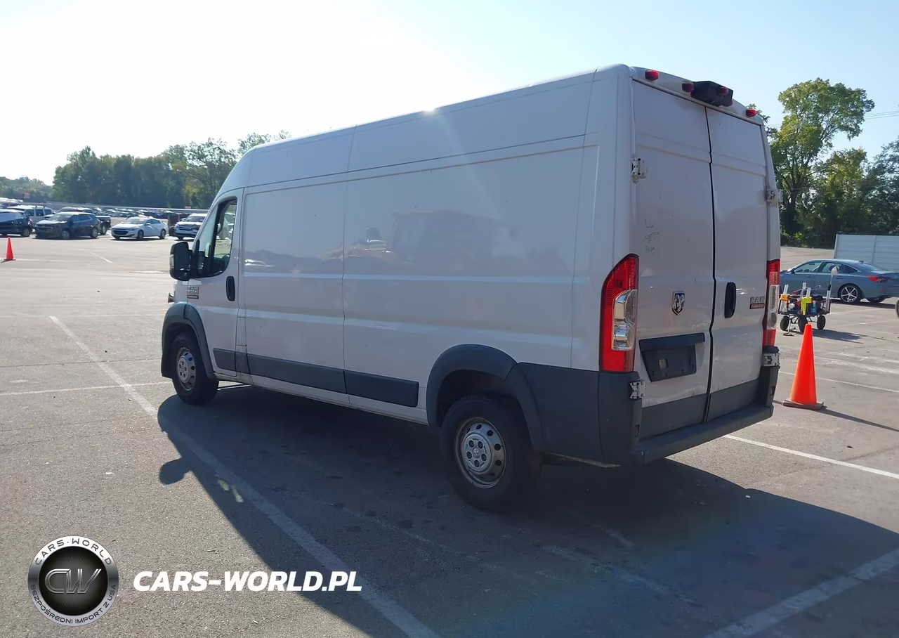 2018 Ram Promaster 2500 High Roof 159 Wb VIN:3C6TRVDG9JE132214 - 3