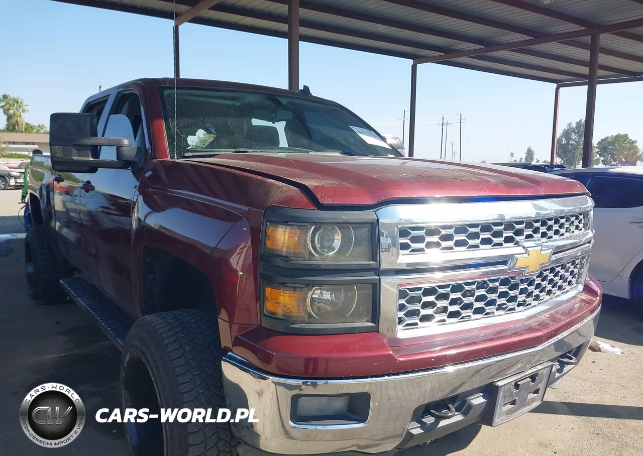 2014 Chevrolet Silverado 1500 1Lt VIN:3GCUKREC1EG193667 - 1
