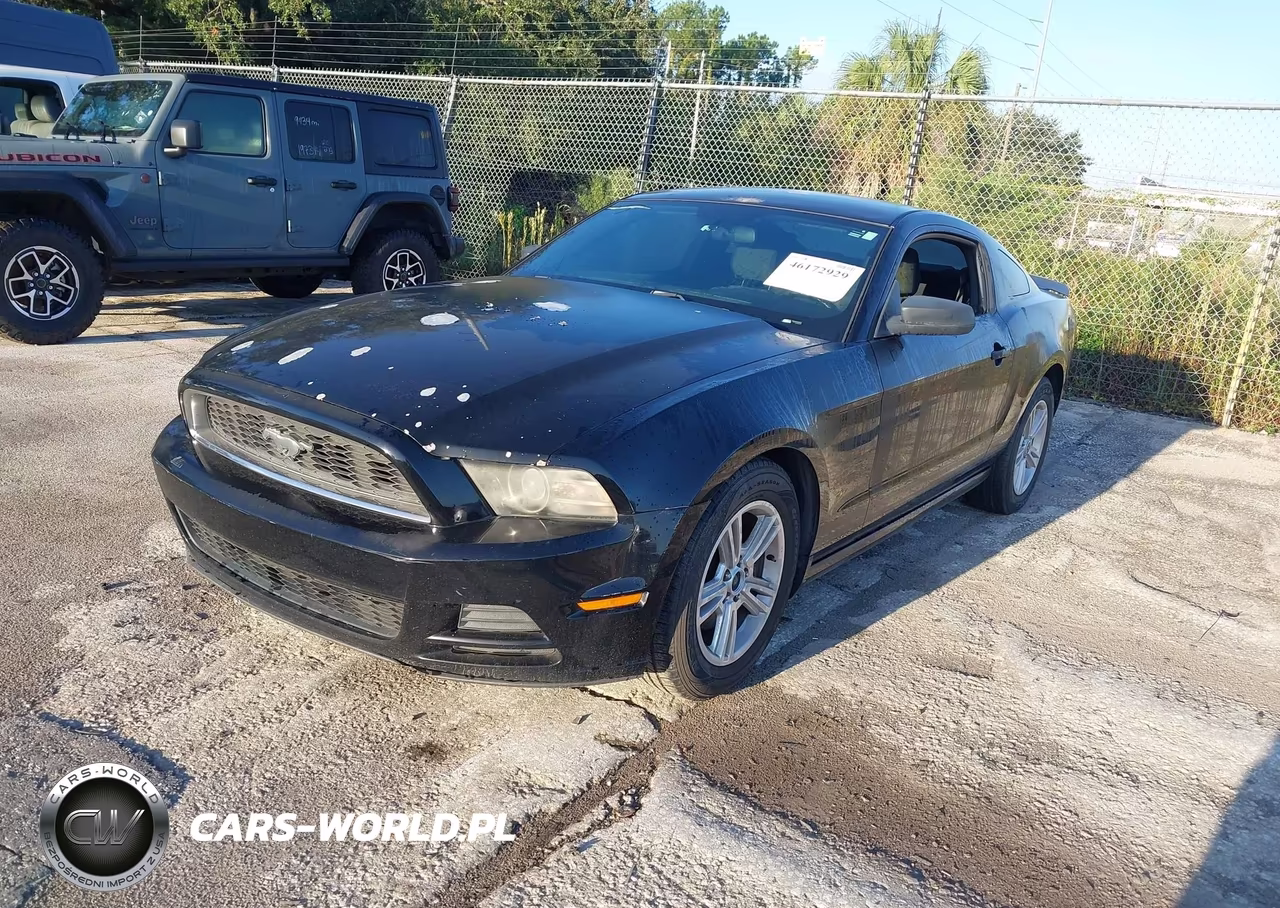 2013 Ford Mustang V6 VIN:1ZVBP8AM0D5256438 - 2