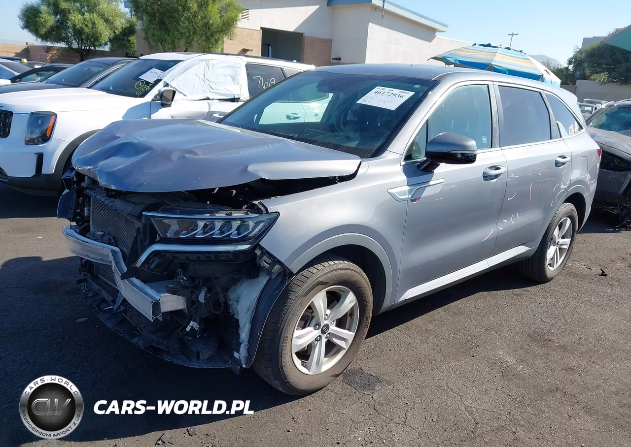 2021 Kia Sorento Lx VIN:5XYRG4LC2MG020900 - 2