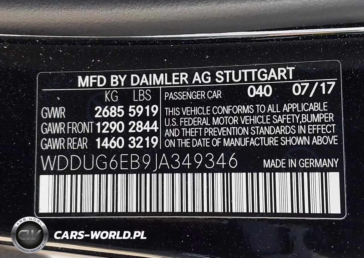 2018 Mercedes-Benz S 450 4Matic VIN:WDDUG6EB9JA349346 - 9