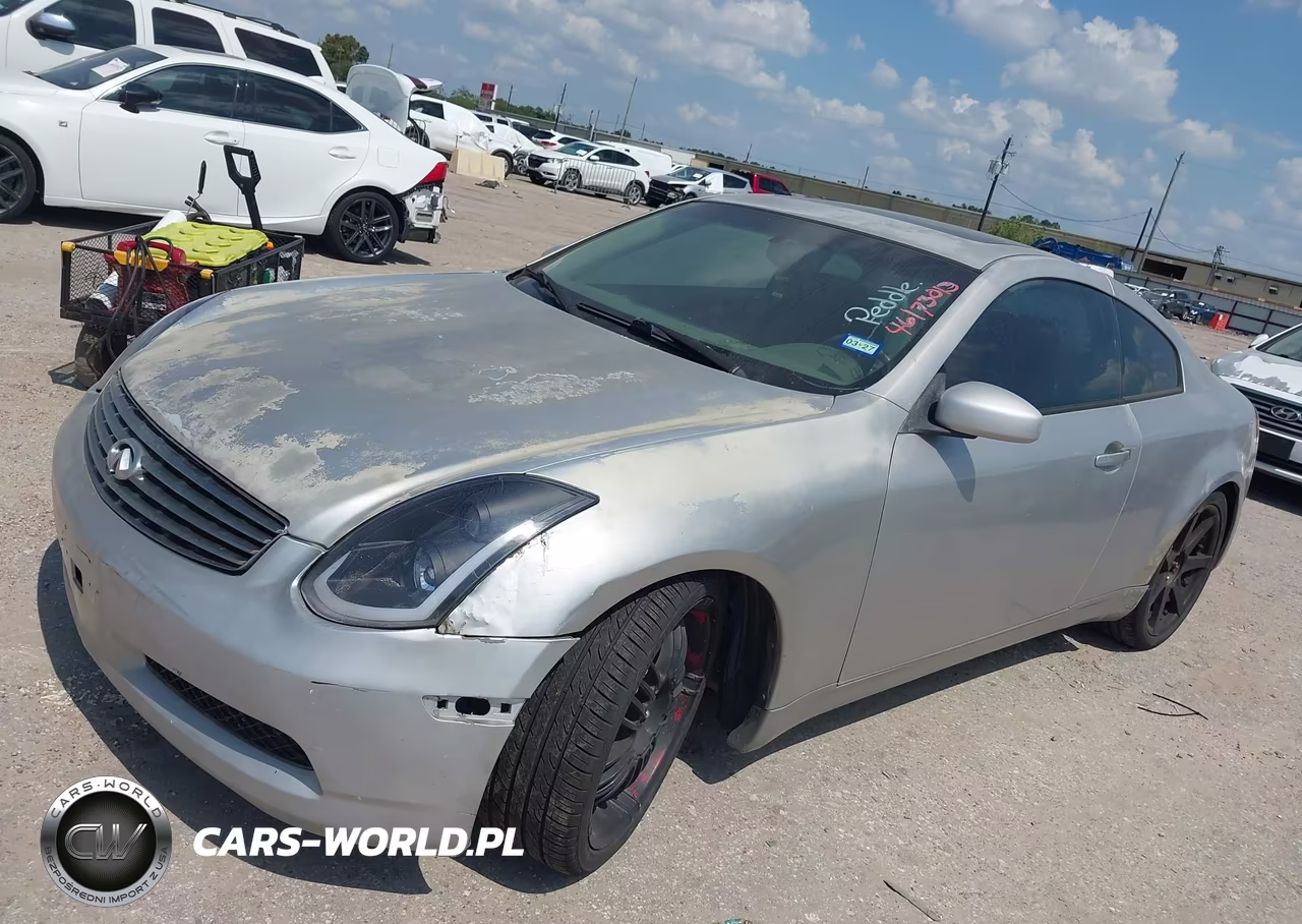 2003 Infiniti G35 Base W-Leather VIN:JNKCV54EX3M214930 - 6
