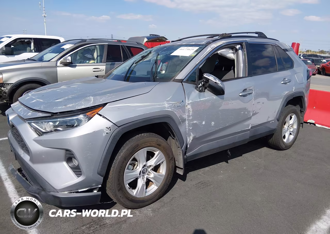 2020 Toyota Rav4 Hybrid Xle VIN:2T3RWRFV1LW086027 - 2