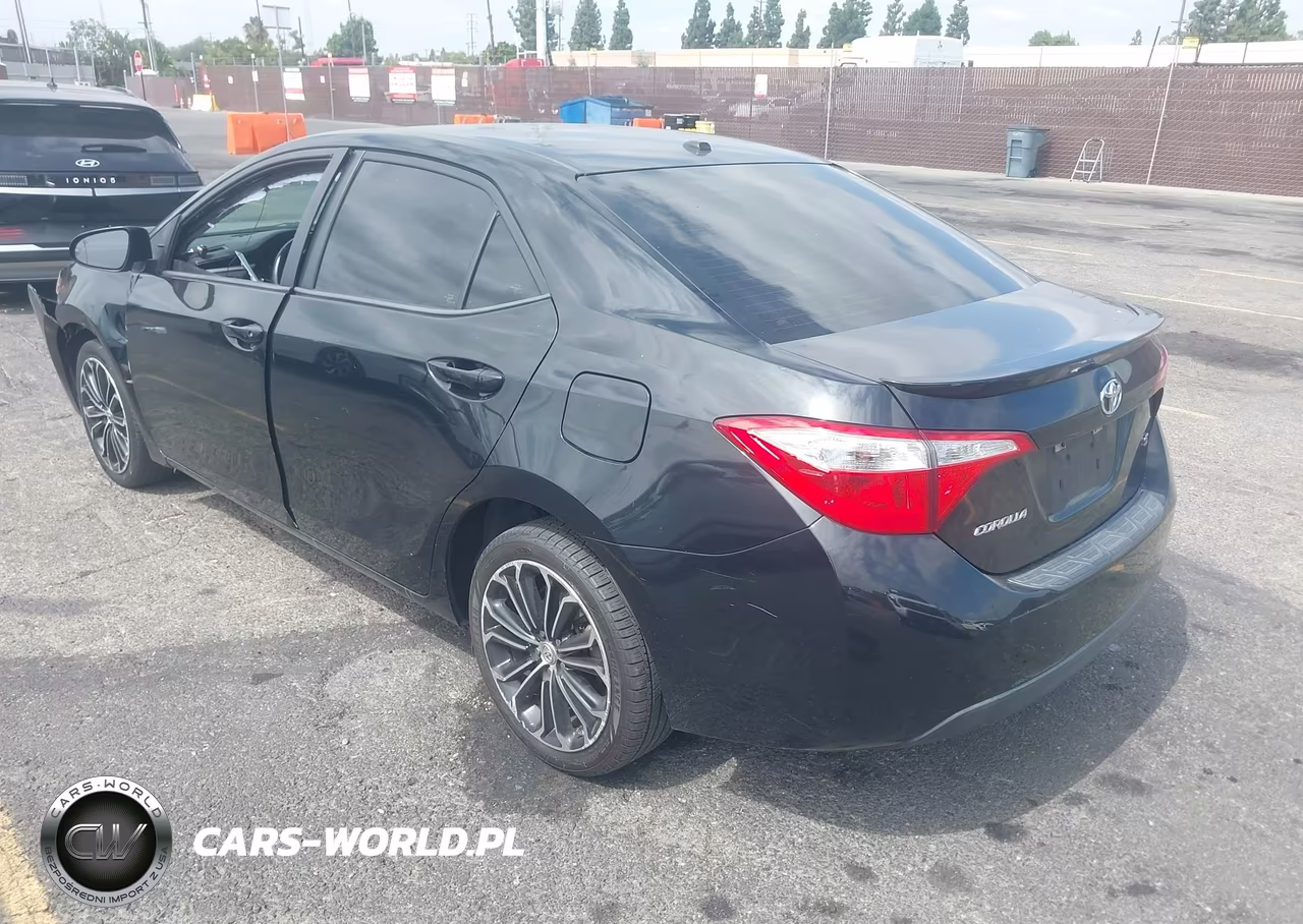 2015 Toyota Corolla S Premium VIN:5YFBURHE2FP326611 - 3