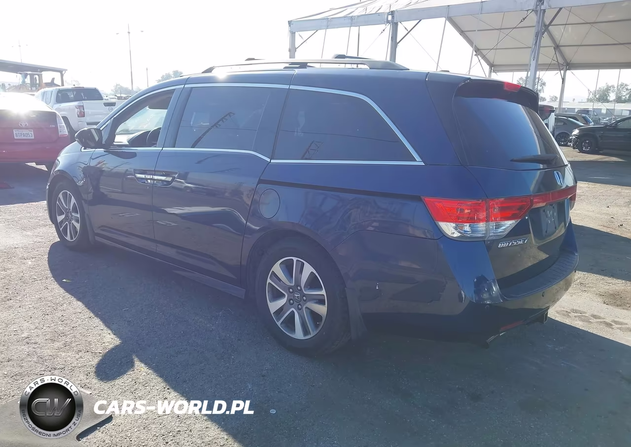 2014 Honda Odyssey Touring-Touring Elite VIN:5FNRL5H99EB001008 - 3