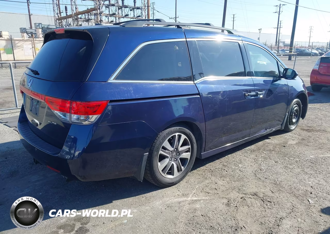 2014 Honda Odyssey Touring-Touring Elite VIN:5FNRL5H99EB001008 - 4