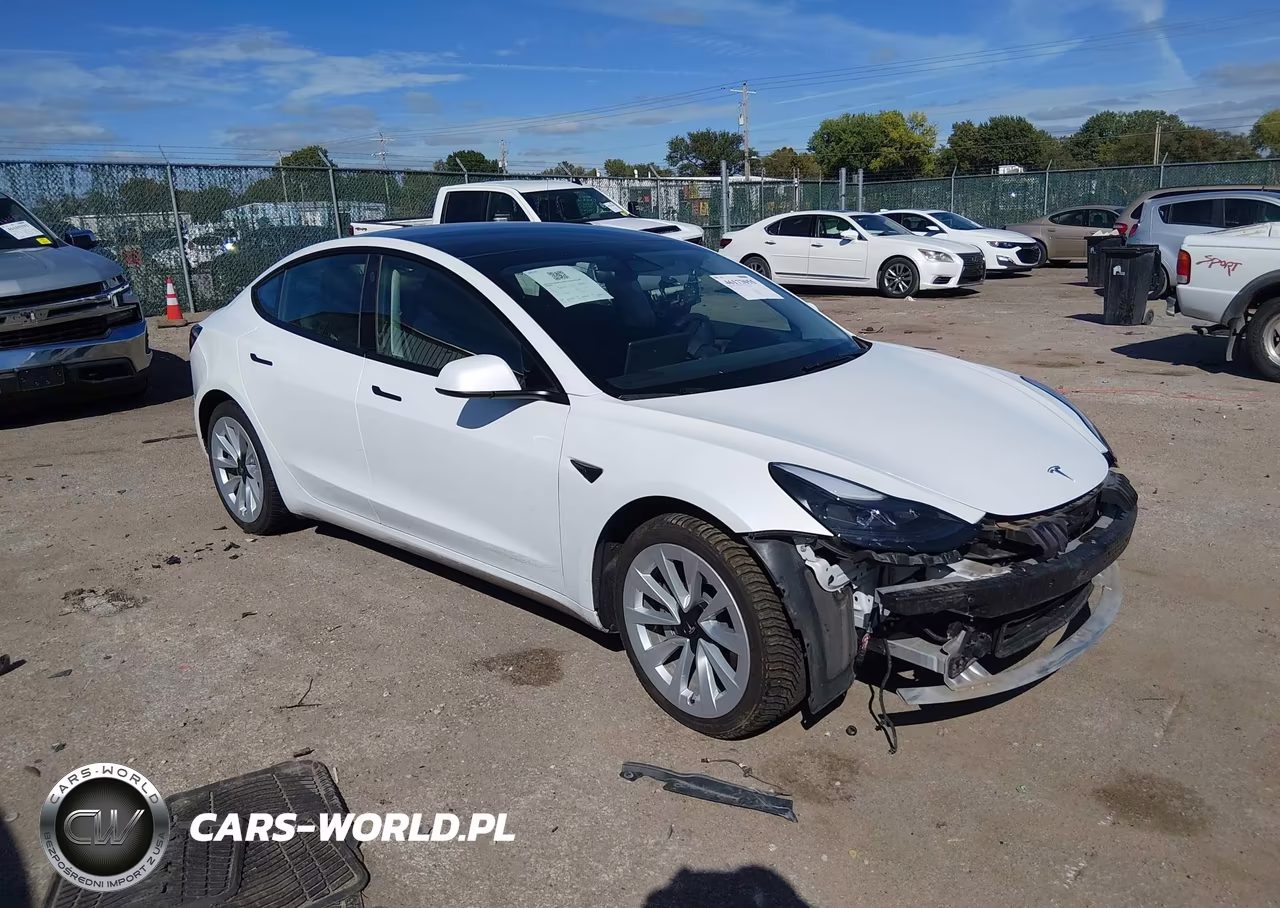 2023 Tesla Model 3 Long Range Dual Motor All-Wheel Drive VIN:5YJ3E1EB7PF393389 - 1