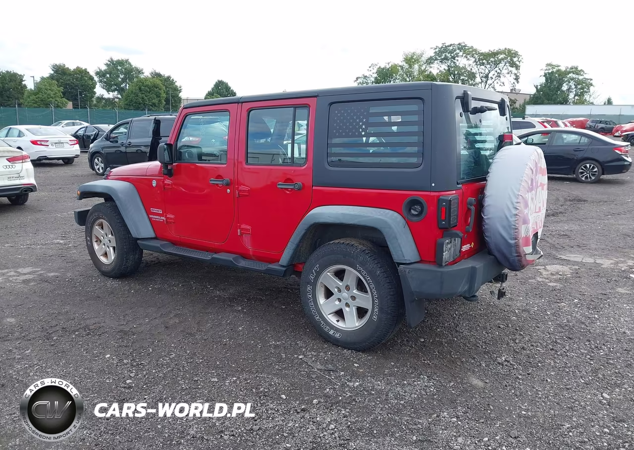 2011 Jeep Wrangler Unlimited Sport Rhd VIN:1J4BZ3H19BL602646 - 3