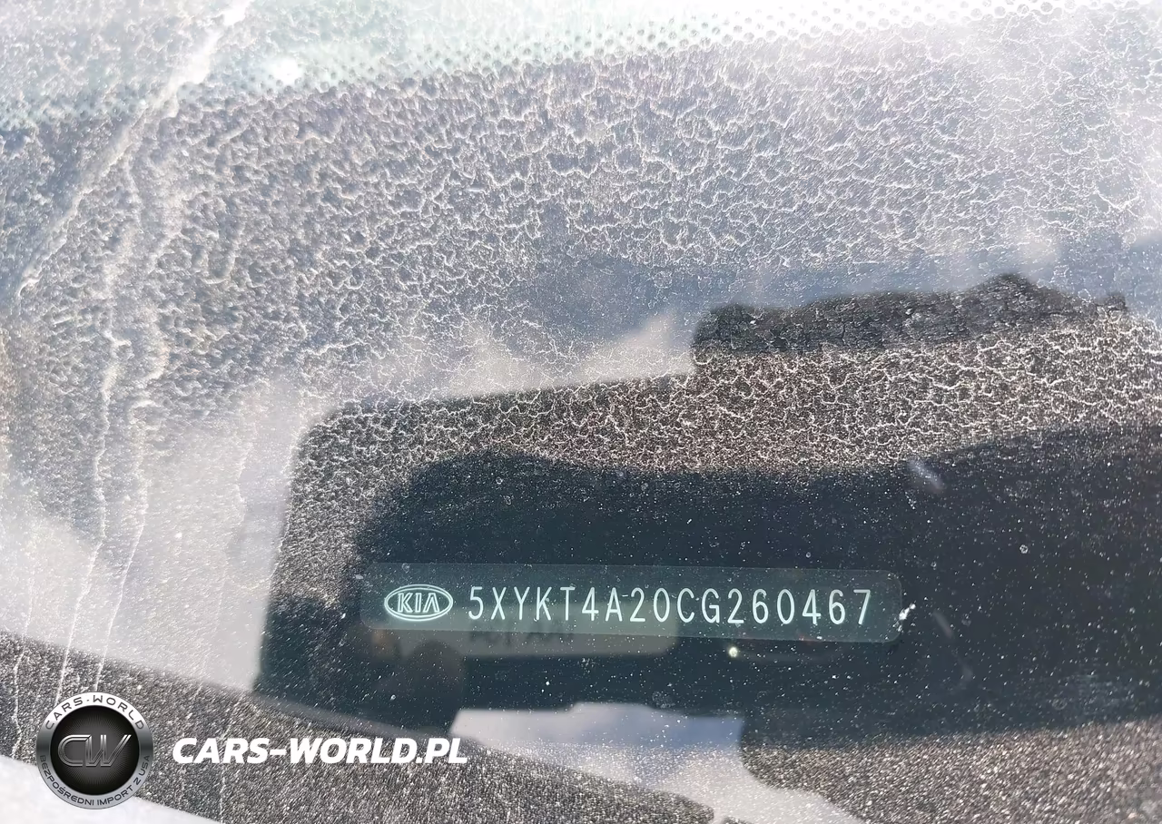 2012 Kia Sorento Lx V6 VIN:5XYKT4A20CG260467 - 9