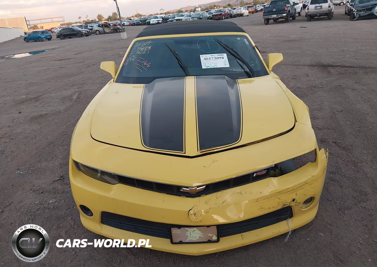 2015 Chevrolet Camaro 2Lt VIN:2G1FF3D32F9132263 - 12