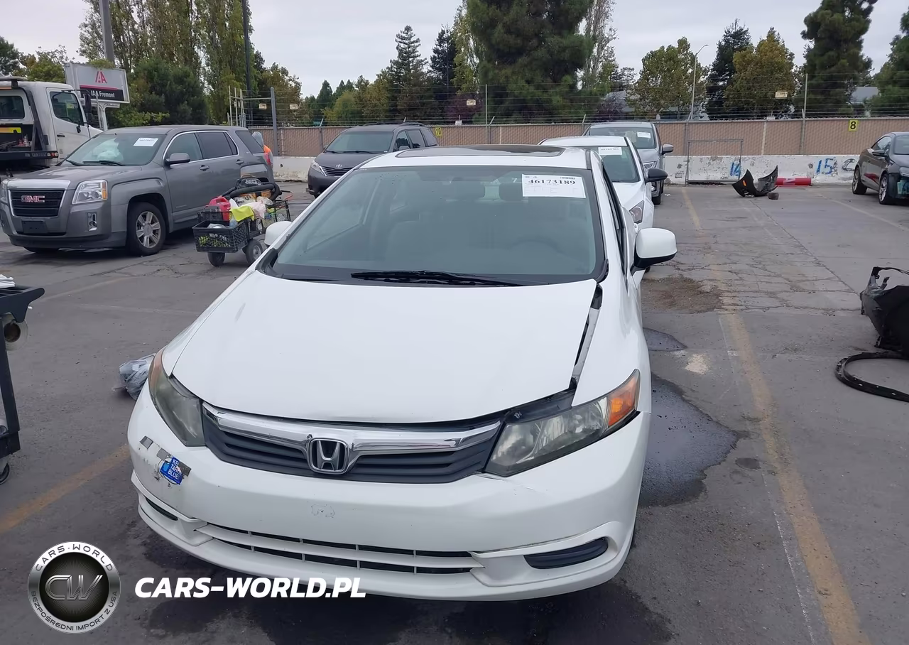 2012 Honda Civic Ex VIN:19XFB2F86CE388764 - 12