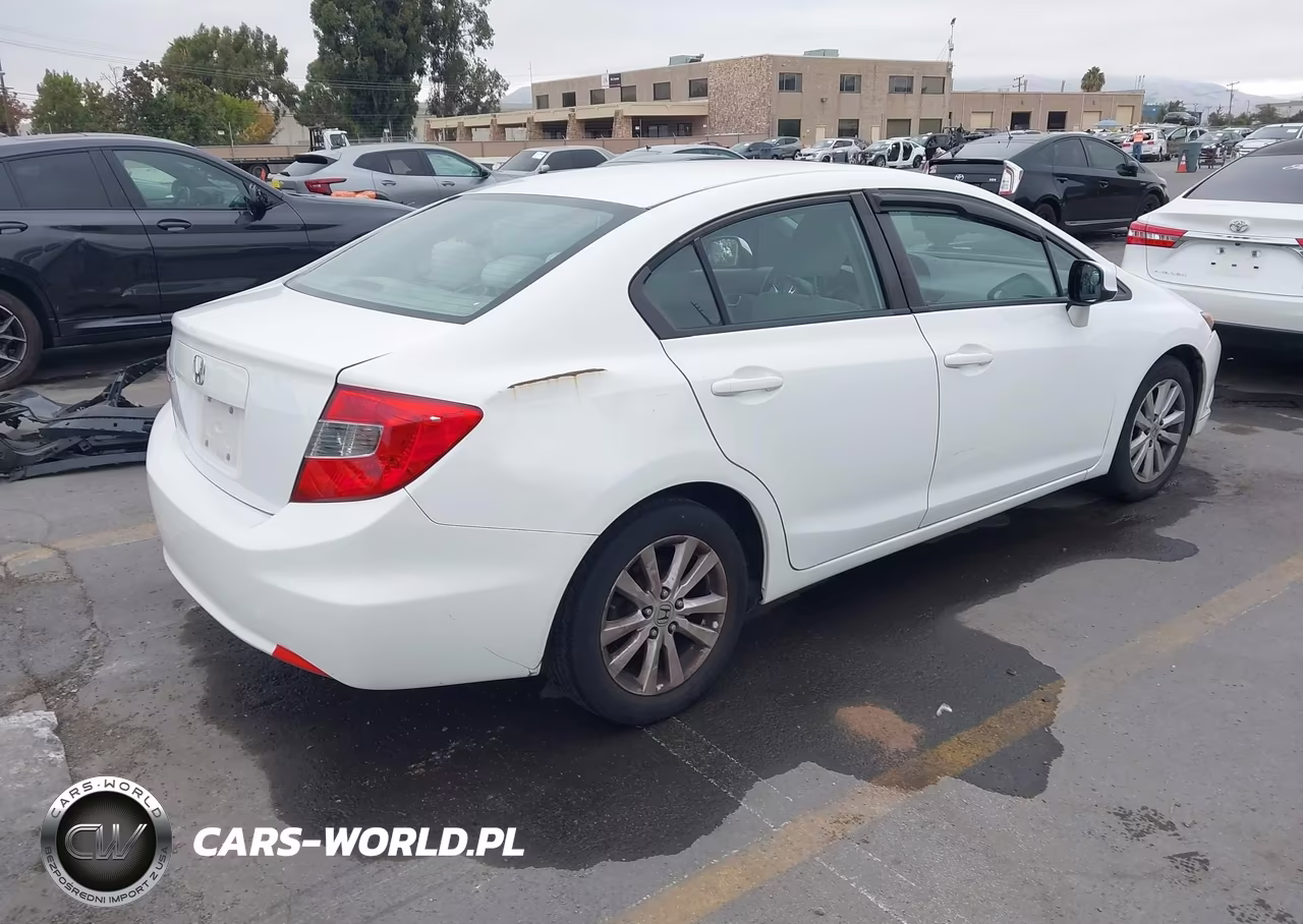 2012 Honda Civic Ex VIN:19XFB2F86CE388764 - 4