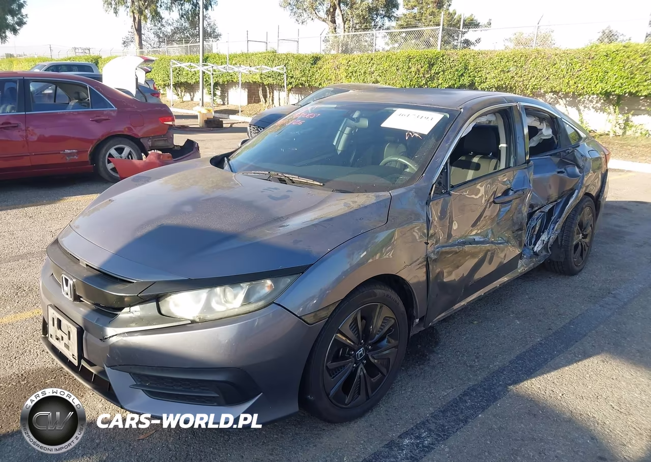 2016 Honda Civic Lx VIN:2HGFC2F5XGH536073 - 2