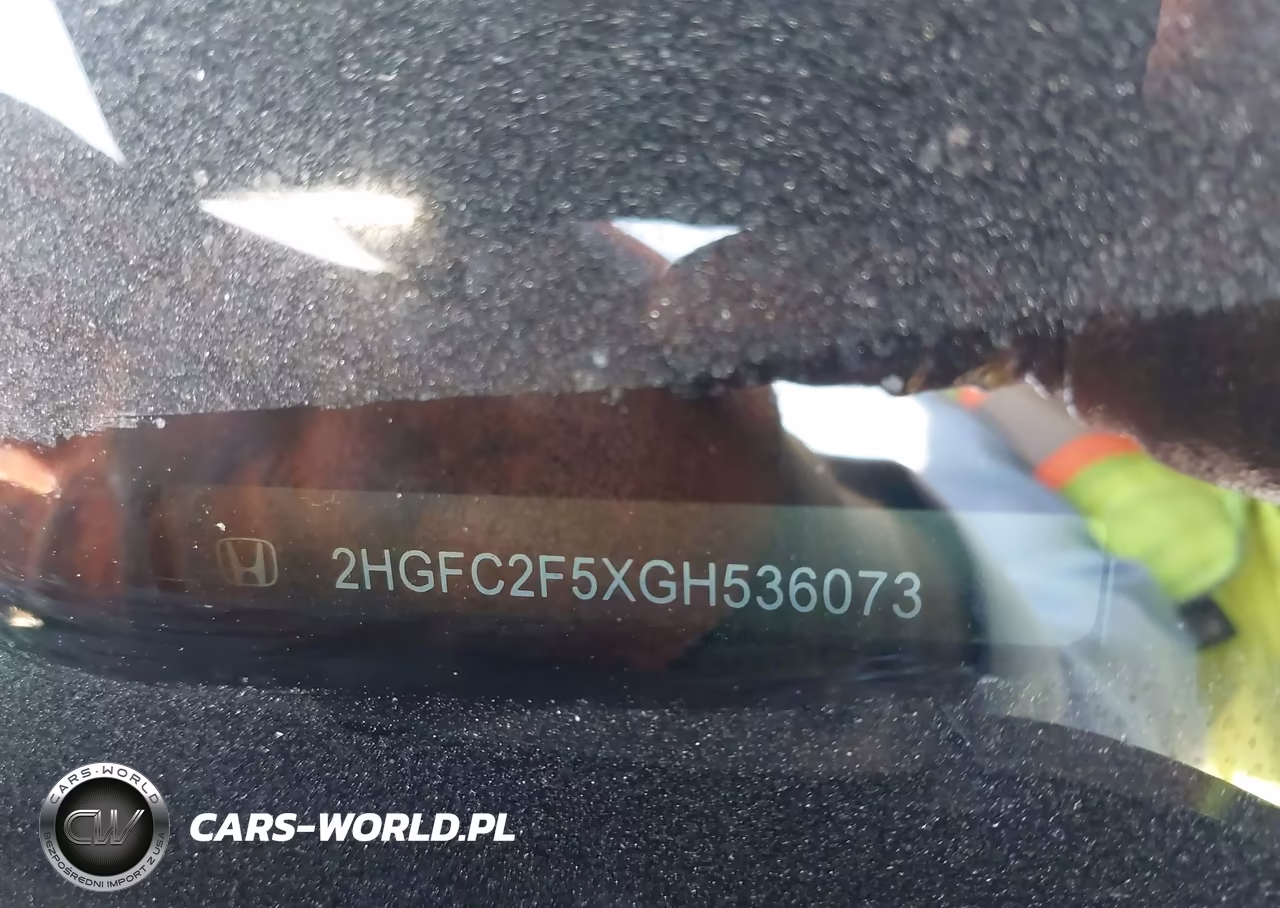 2016 Honda Civic Lx VIN:2HGFC2F5XGH536073 - 9