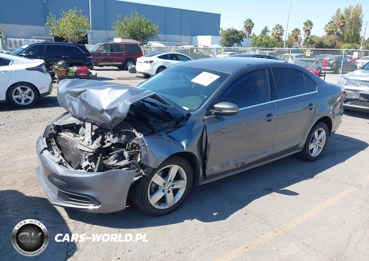 2014 Volkswagen Jetta 2.0L Tdi VIN:3VWLL7AJ5EM371273 - 2