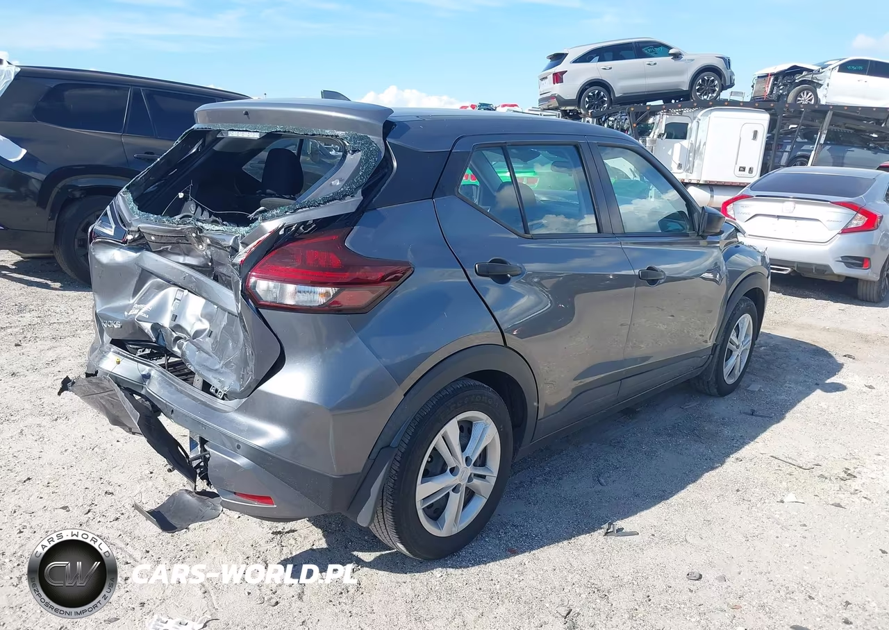 2024 Nissan Kicks S Xtronic Cvt VIN:3N1CP5BV8RL558440 - 4