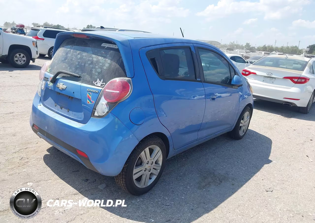 2013 Chevrolet Spark 1Lt Auto VIN:KL8CD6S96DC567472 - 4