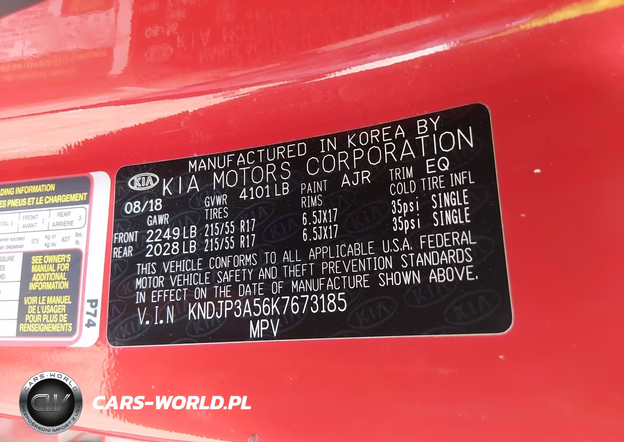 2019 Kia Soul + VIN:KNDJP3A56K7673185 - 9