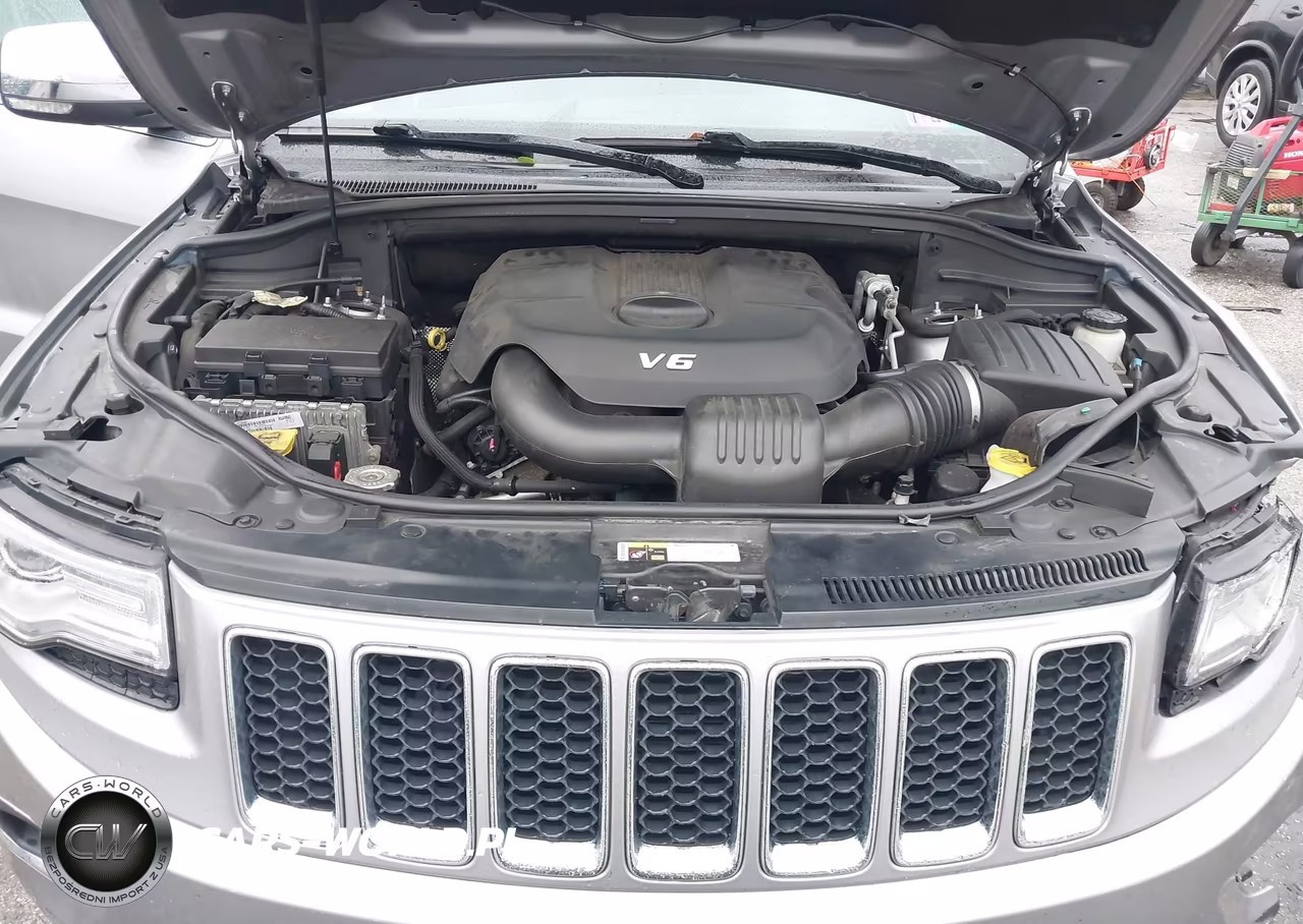 2014 Jeep Grand Cherokee Overland VIN:1C4RJFCG7EC542301 - 10