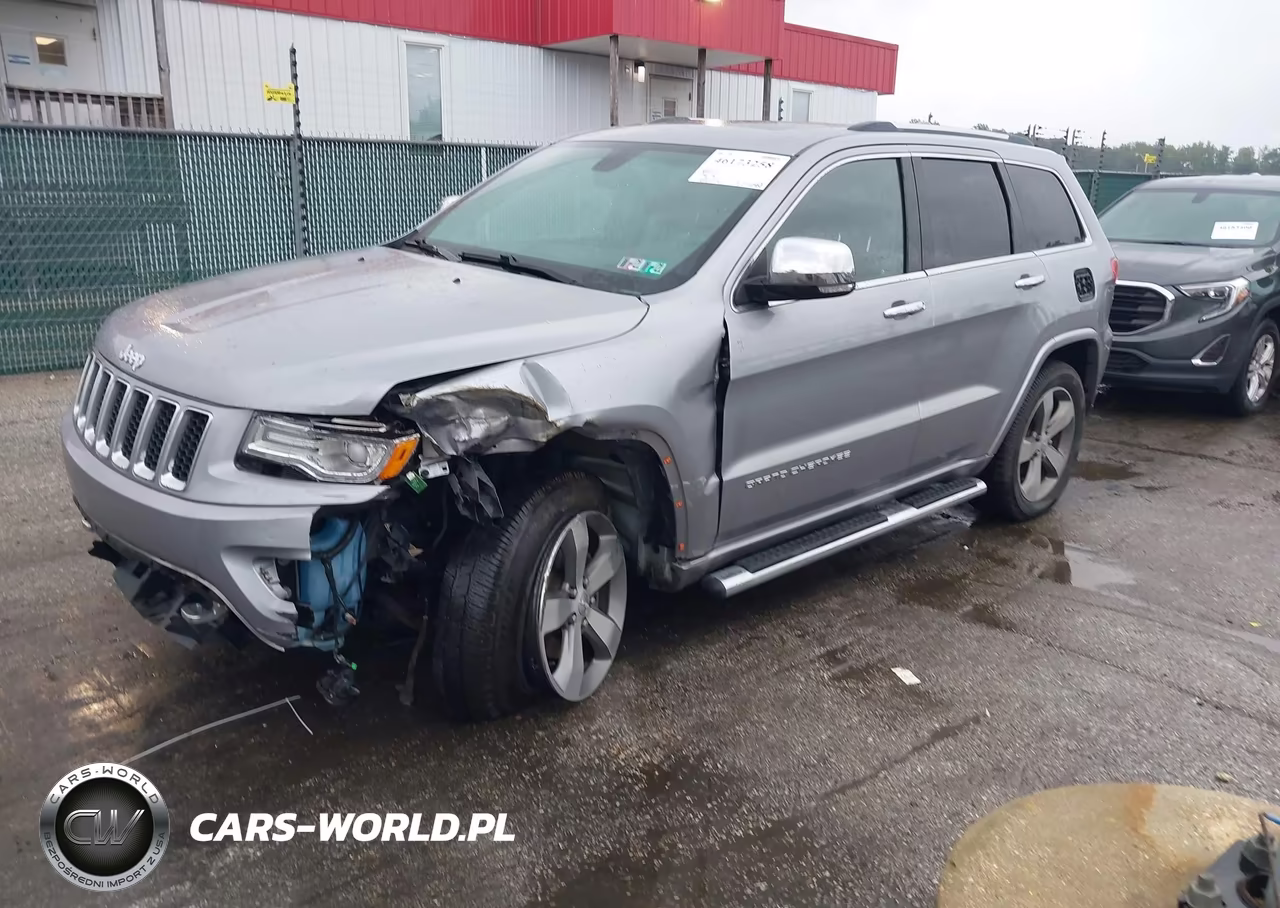 2014 Jeep Grand Cherokee Overland VIN:1C4RJFCG7EC542301 - 2