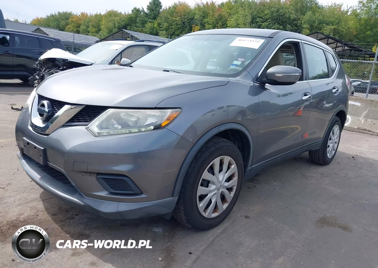 2015 Nissan Rogue S VIN:KNMAT2MVXFP501684 - 2