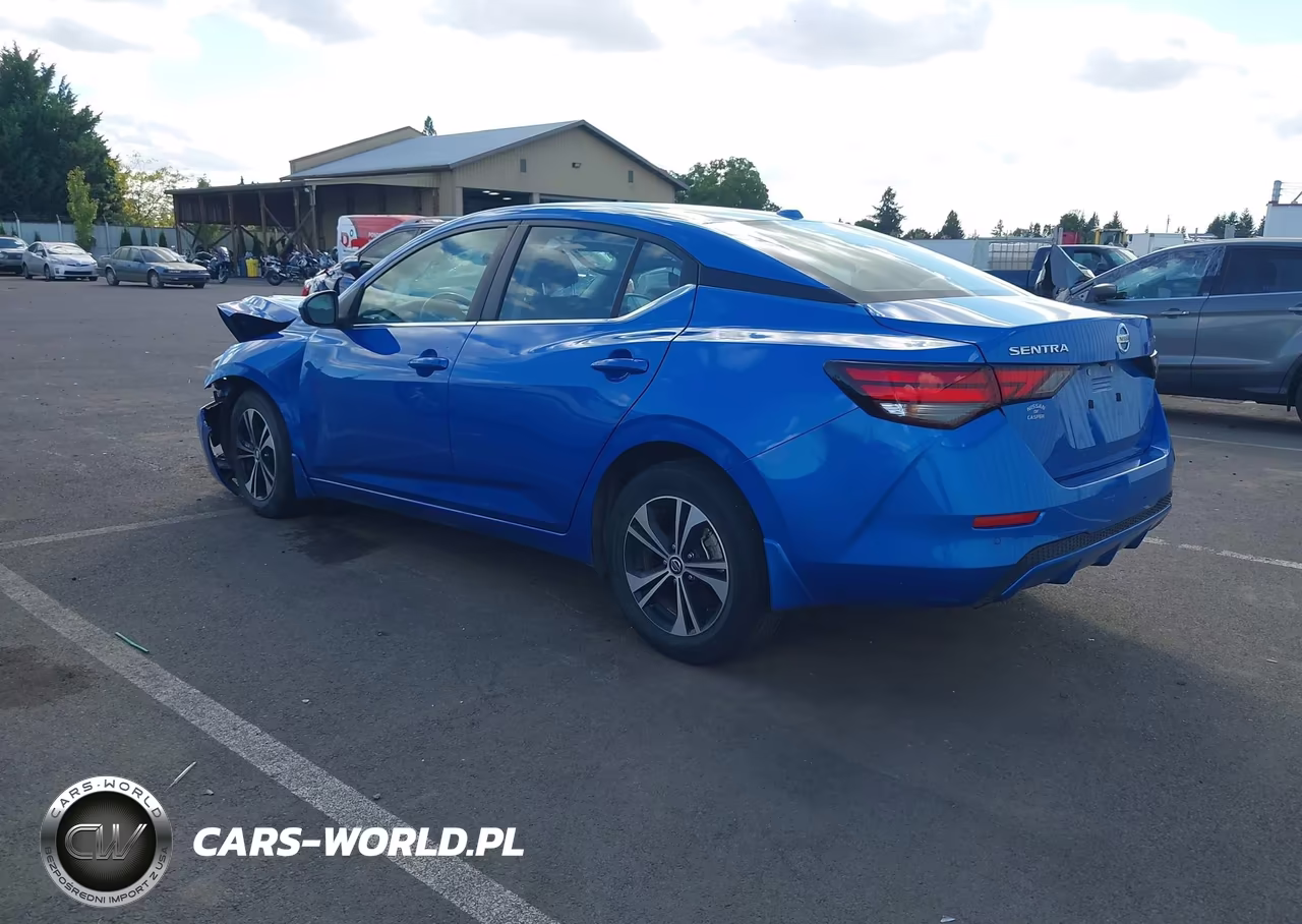 2021 Nissan Sentra Sv Xtronic Cvt VIN:3N1AB8CV5MY279030 - 3