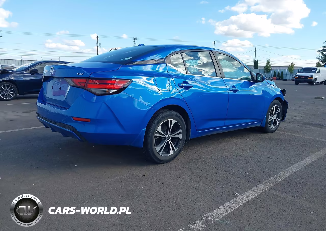 2021 Nissan Sentra Sv Xtronic Cvt VIN:3N1AB8CV5MY279030 - 4