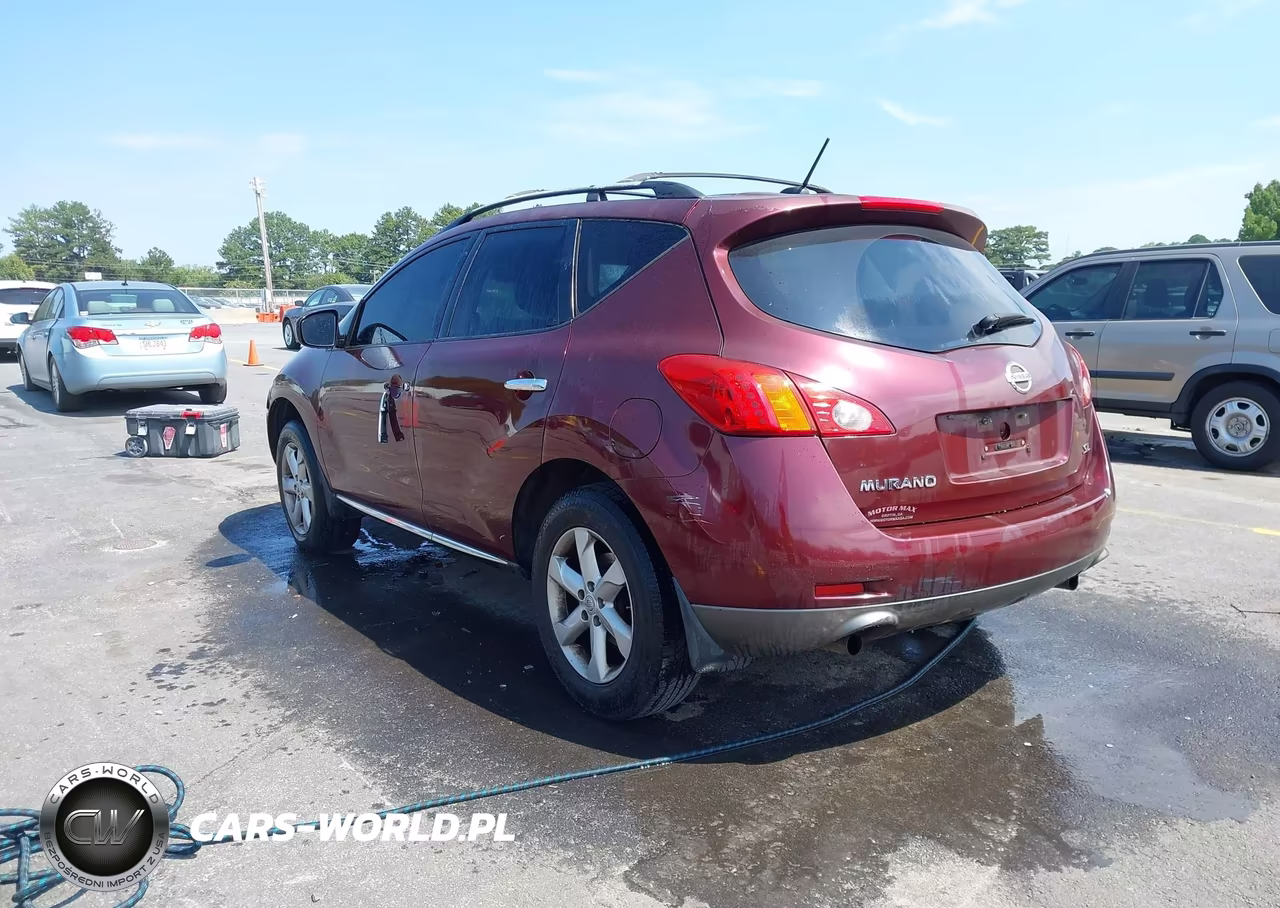 2009 Nissan Murano Sl VIN:JN8AZ18U69W001823 - 3