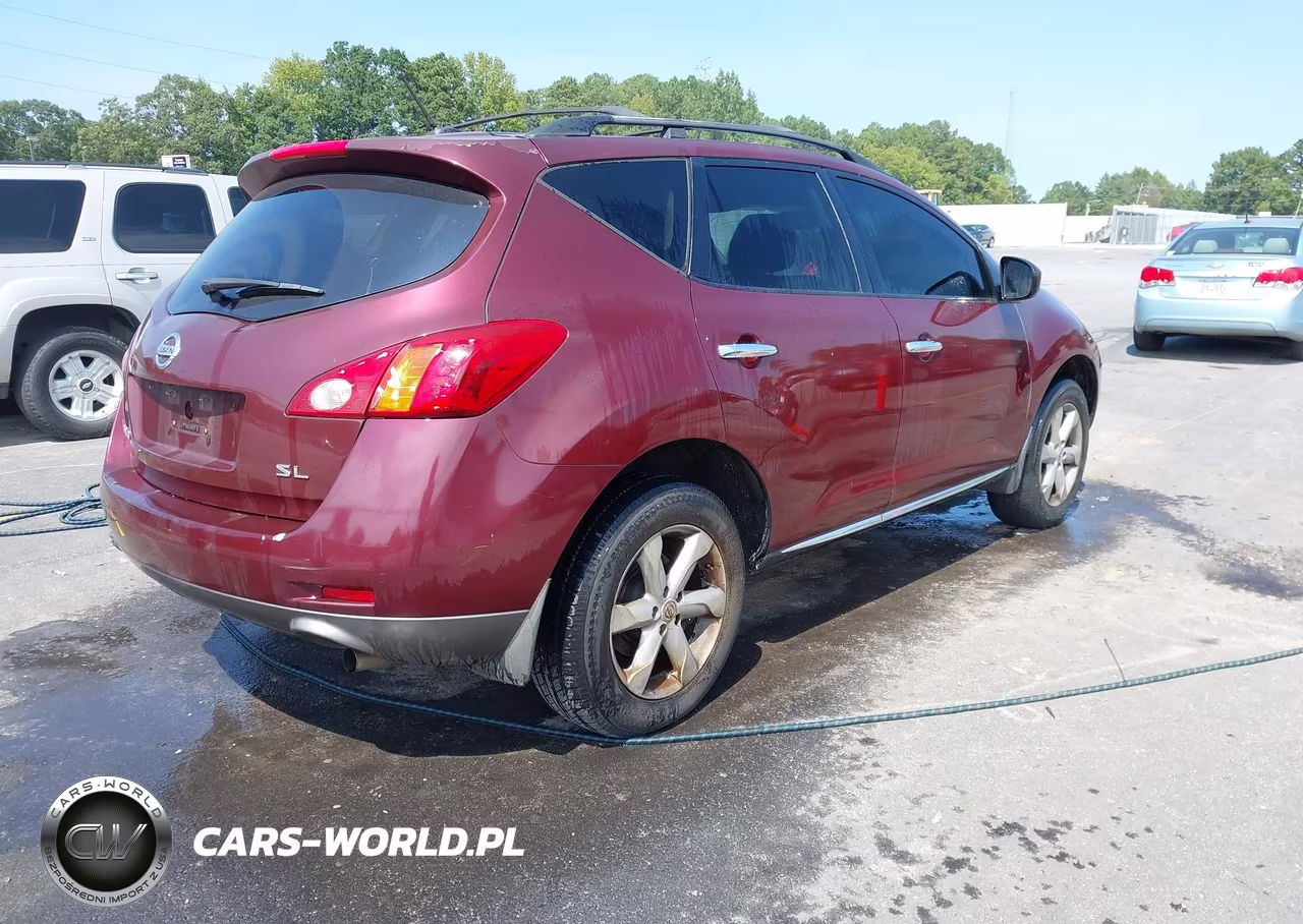 2009 Nissan Murano Sl VIN:JN8AZ18U69W001823 - 4