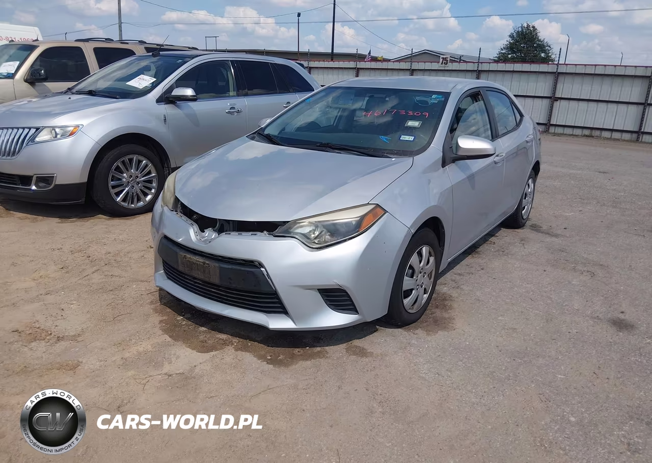 2016 Toyota Corolla L VIN:5YFBURHE6GP483981 - 2