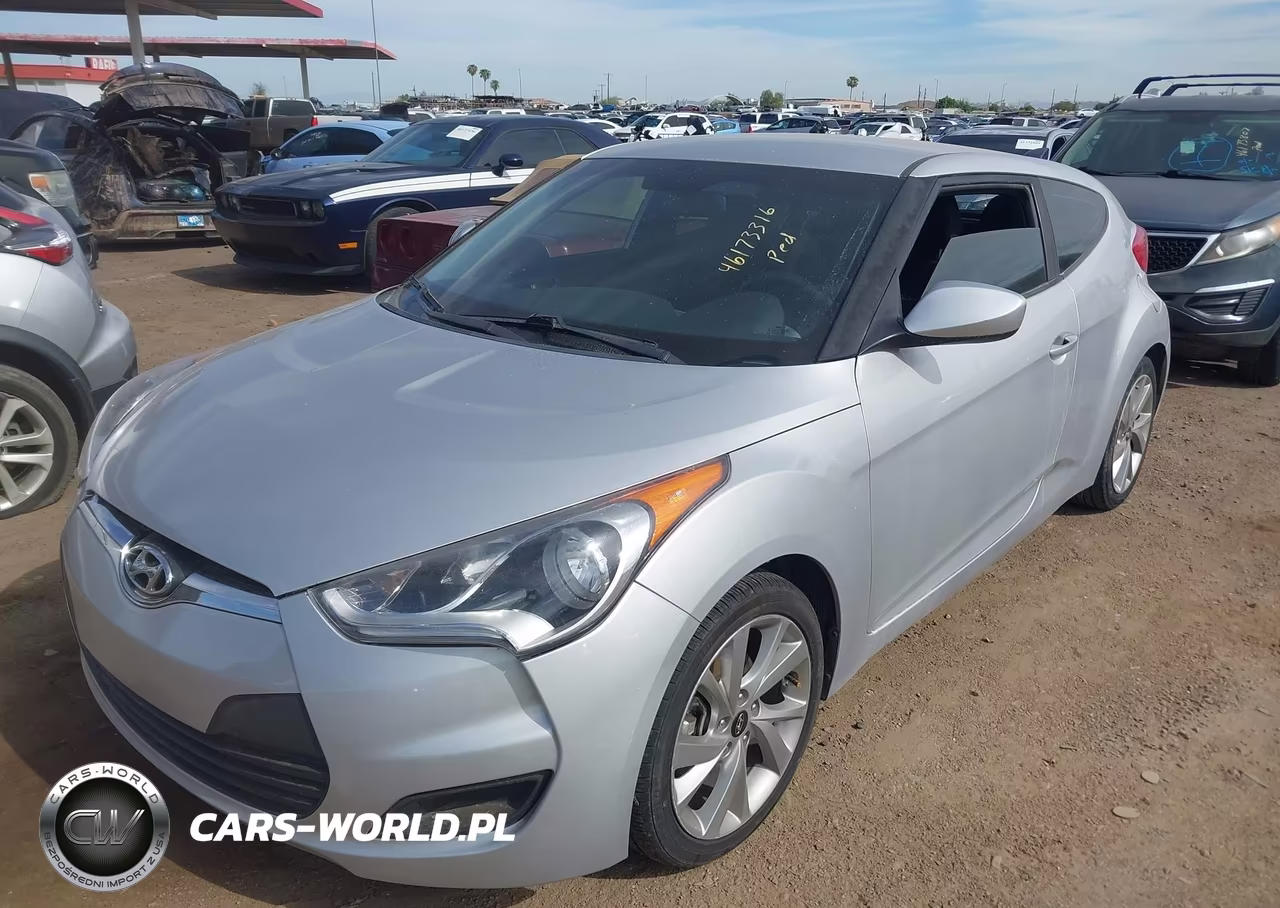 2016 Hyundai Veloster VIN:KMHTC6AD3GU286093 - 2