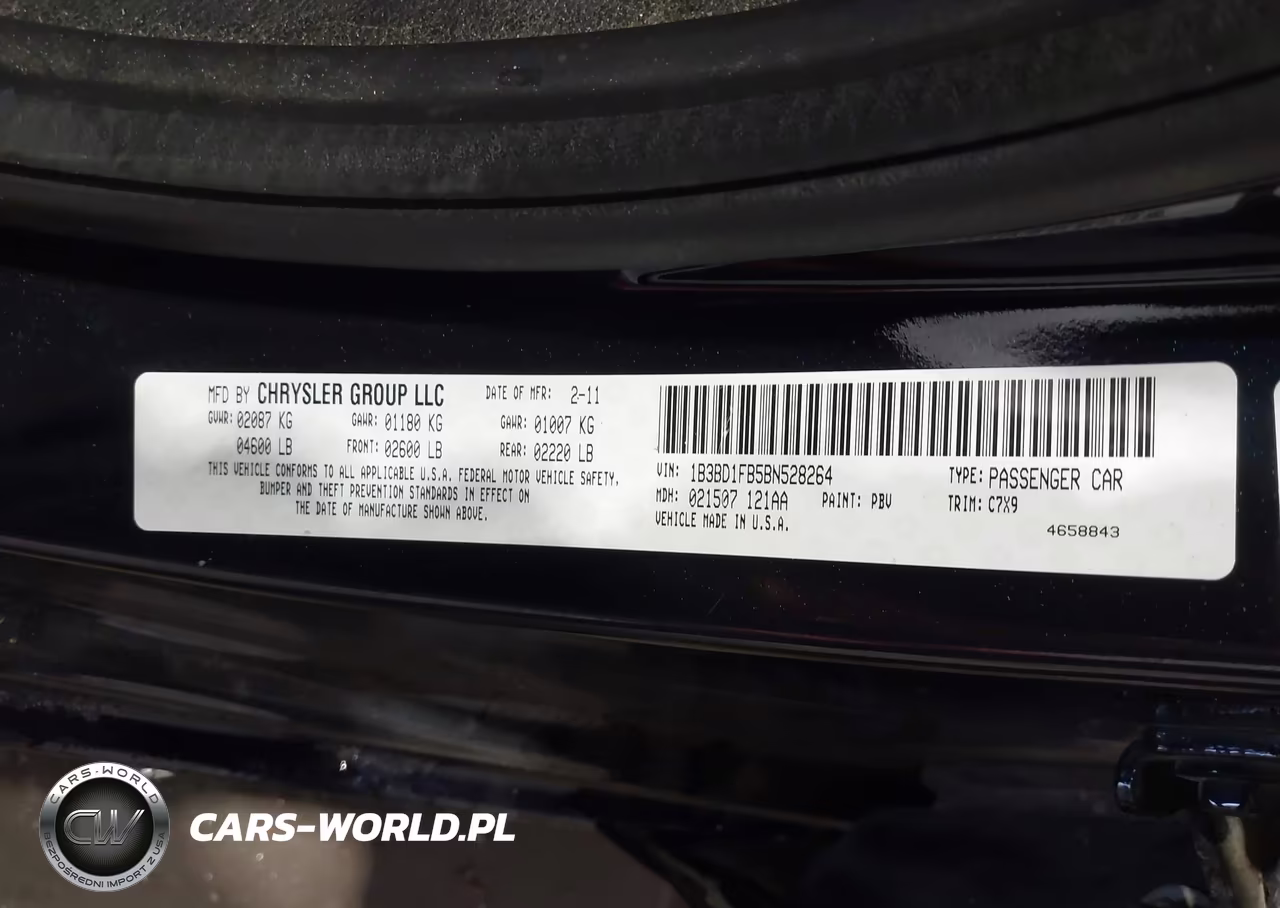 2011 Dodge Avenger Mainstreet VIN:1B3BD1FB5BN528264 - 9