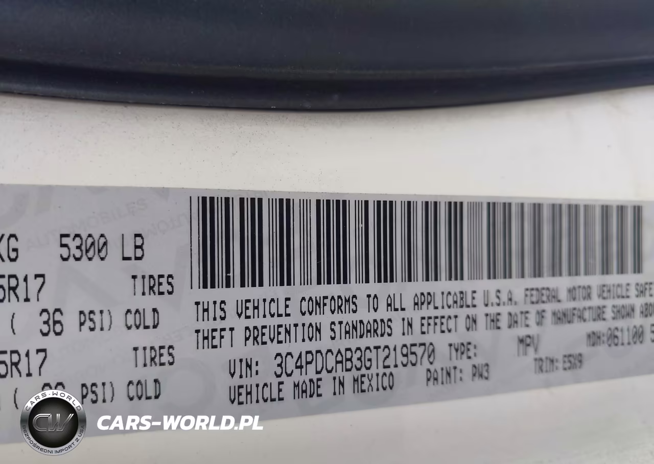 2016 Dodge Journey Se VIN:3C4PDCAB3GT219570 - 9