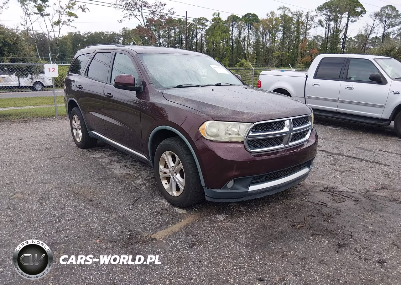 2012 Dodge Durango Sxt VIN:1C4RDHAG6CC146475 - 1