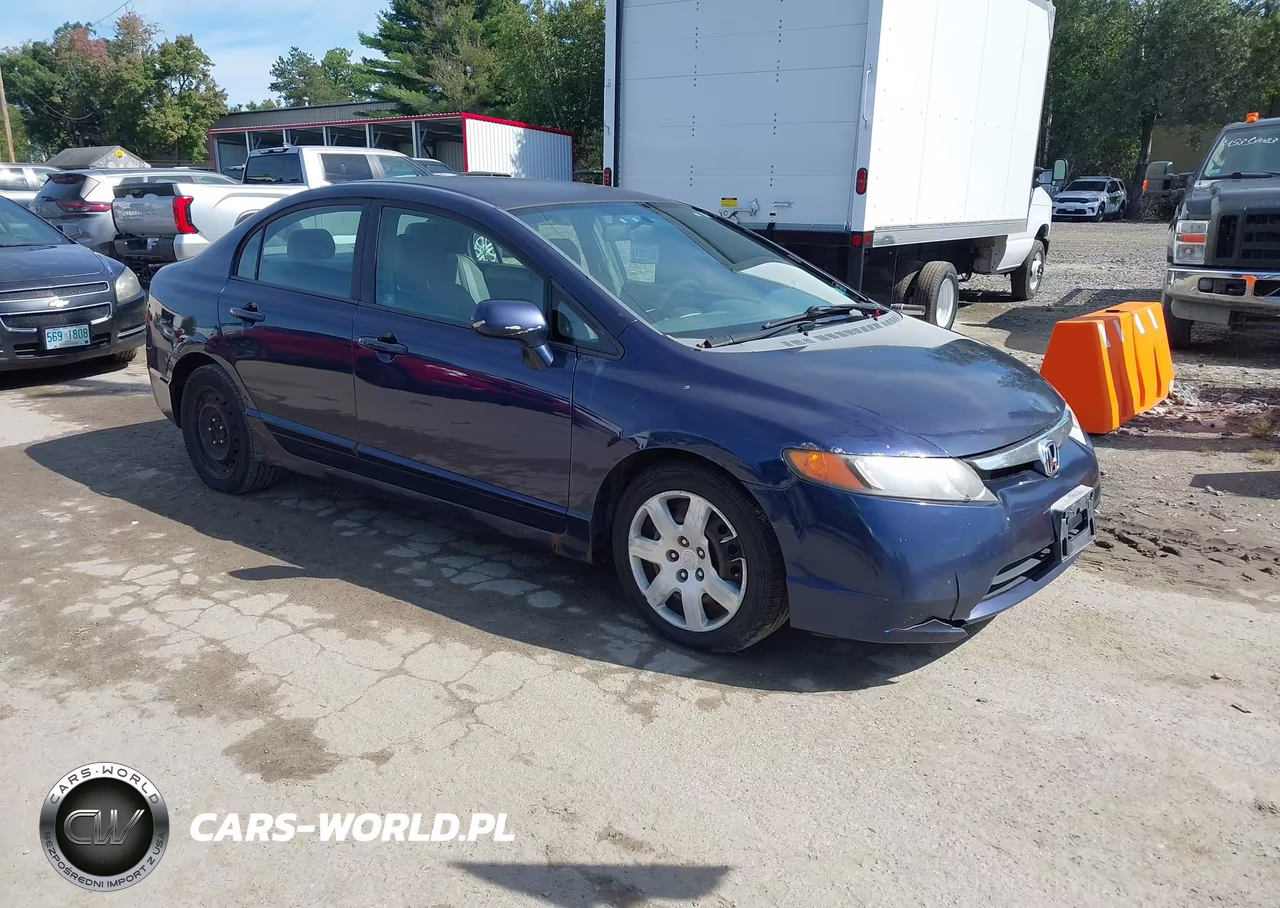 2008 Honda Civic Lx VIN:2HGFA16568H529428 - 1
