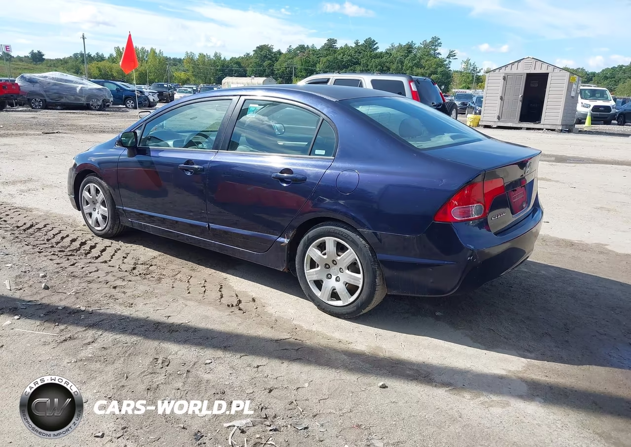 2008 Honda Civic Lx VIN:2HGFA16568H529428 - 3