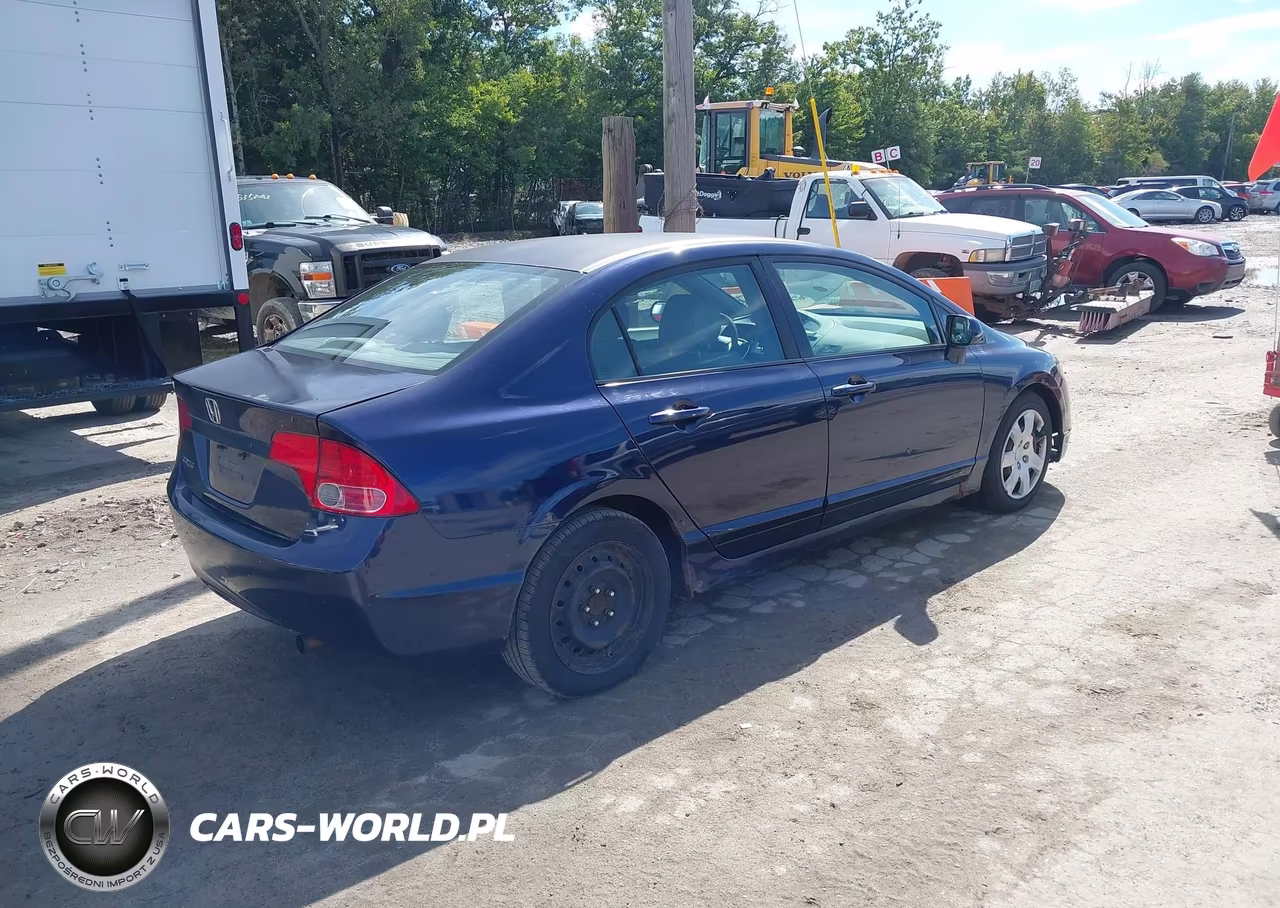 2008 Honda Civic Lx VIN:2HGFA16568H529428 - 4