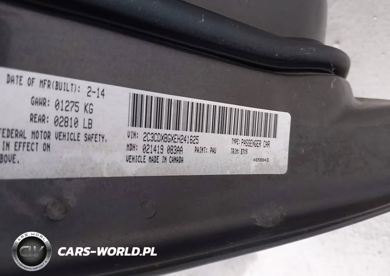 2014 Dodge Charger Se VIN:2C3CDXBGXEH241625 - 9