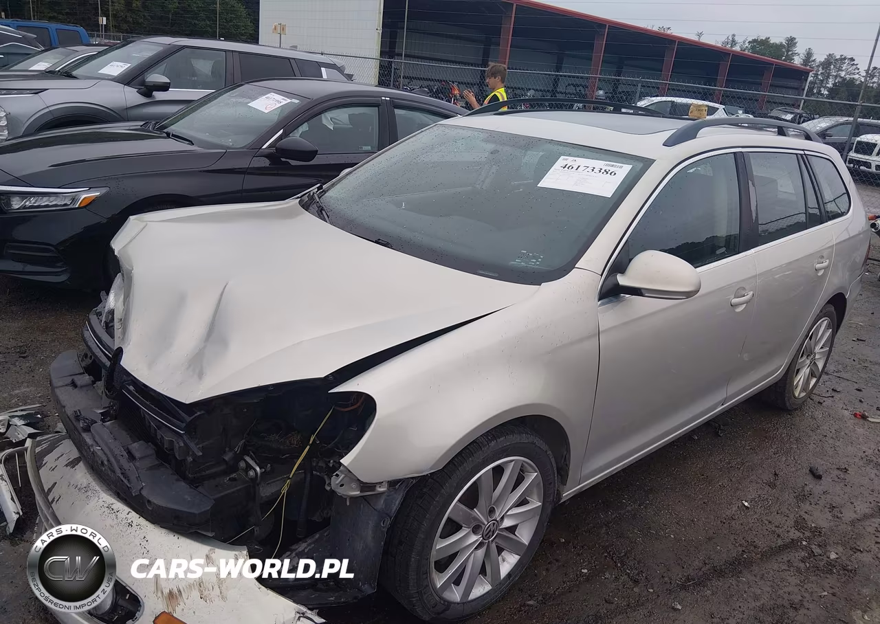 2011 Volkswagen Jetta Sportwagen 2.0L Tdi VIN:3VWPL7AJ6BM701001 - 2