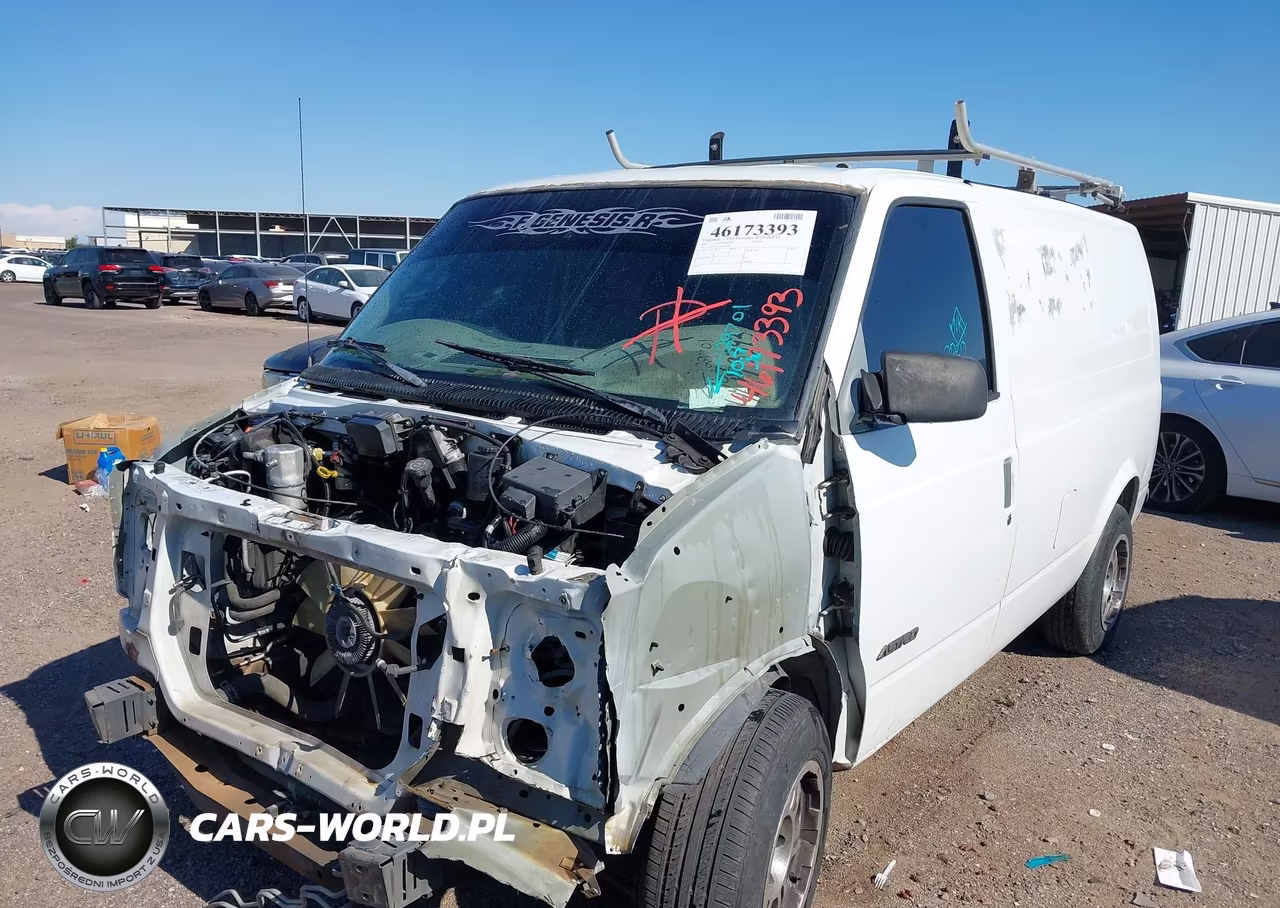 2002 Chevrolet Astro VIN:1GCDM19X02B129701 - 2