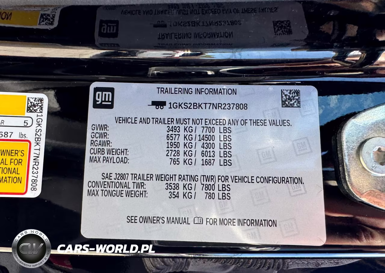 2022 GMC Yukon Slt VIN:1GKS2BKT7NR237808 - 9