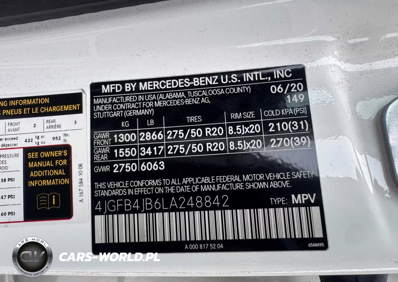 2020 Mercedes-Benz Gle 350 VIN:4JGFB4JB6LA248842 - 9
