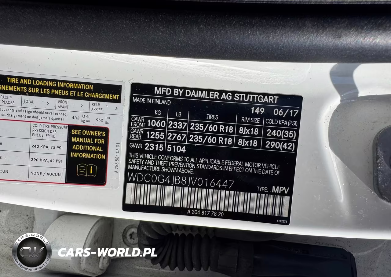 2018 Mercedes-Benz Glc 300 VIN:WDC0G4JB8JV016447 - 9