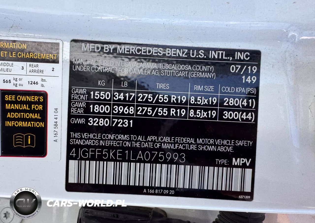 2020 Mercedes-Benz Gls 450 4Matic VIN:4JGFF5KE1LA075993 - 9