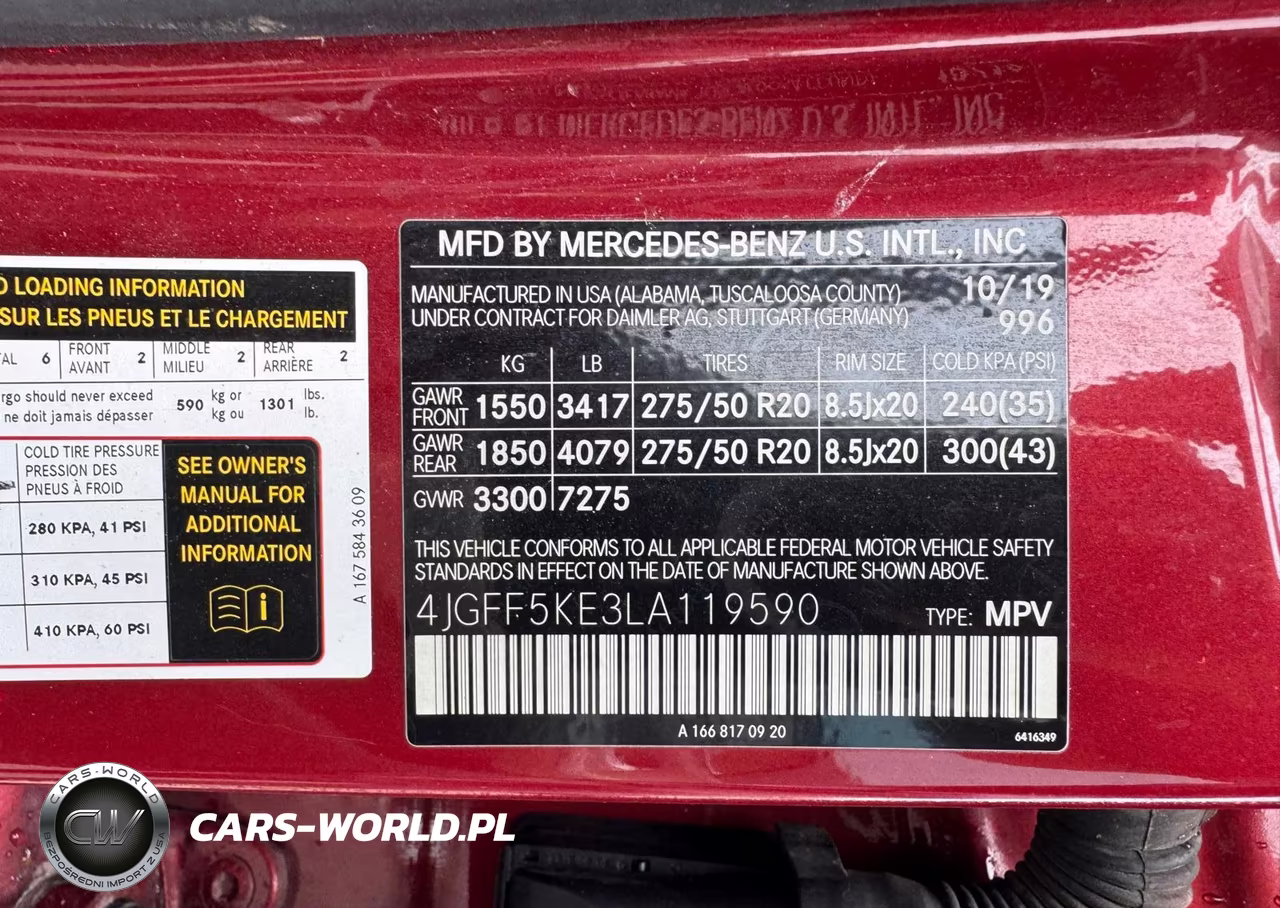 2020 Mercedes-Benz Gls 450 4Matic VIN:4JGFF5KE3LA119590 - 9