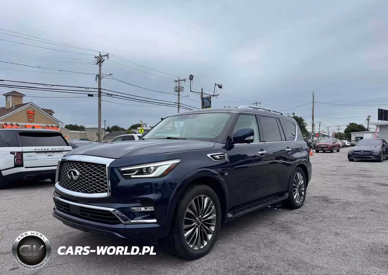 2019 Infiniti Qx80 Luxe VIN:JN8AZ2NE5K9226385 - 2