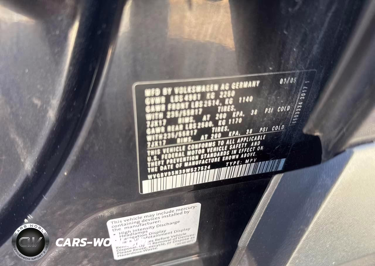 2009 Volkswagen Tiguan Se VIN:WVGBV95N39W527524 - 9