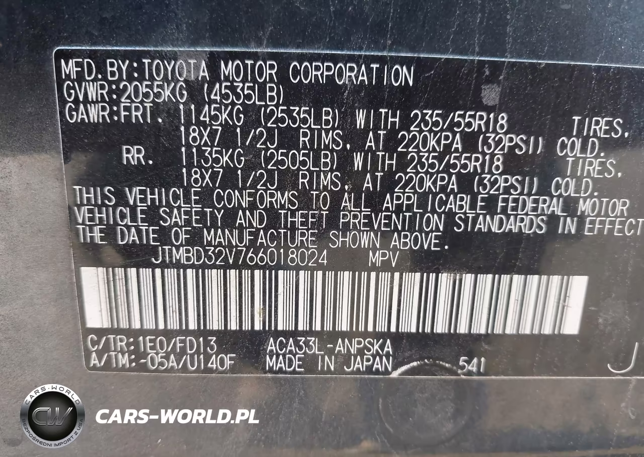 2006 Toyota Rav4 Sport VIN:JTMBD32V766018024 - 9