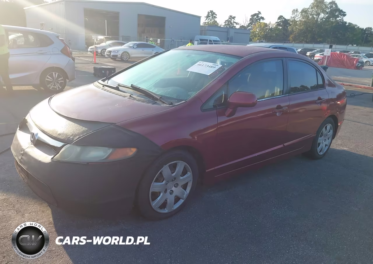 2006 Honda Civic Lx VIN:2HGFA16526H511022 - 2