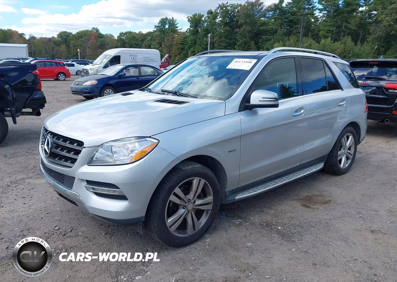 2012 Mercedes-Benz Ml 350 Bluetec 4Matic VIN:4JGDA2EB7CA006179 - 2